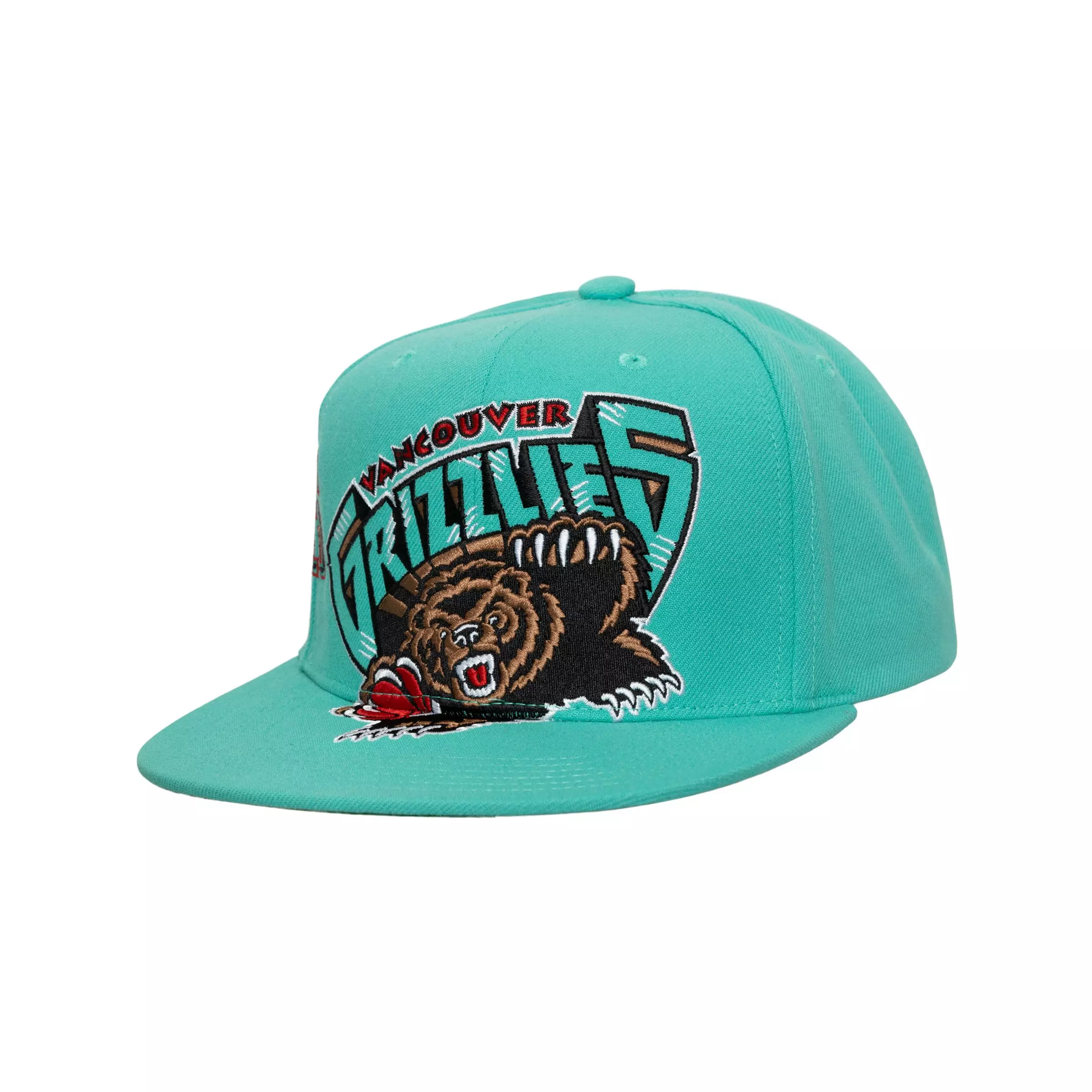 Mitchell & Ness Memphis Grizzlies Big Time Pro Snapback-Teal